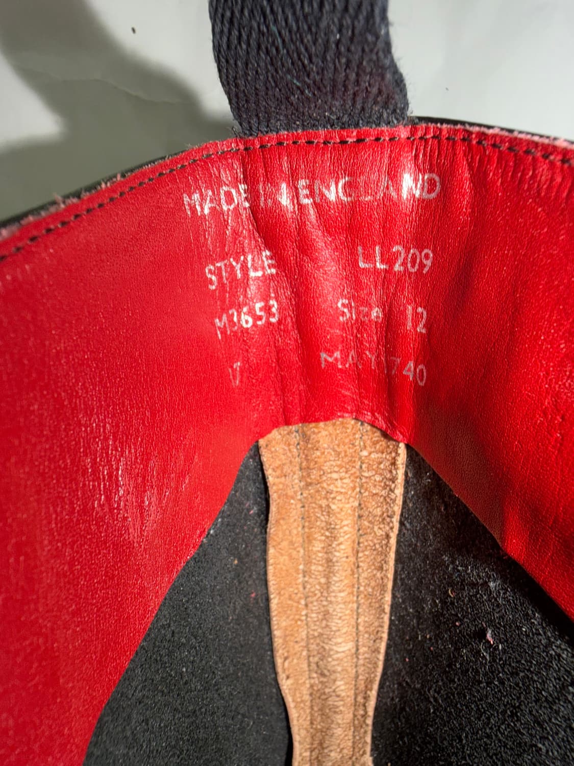 꼼데가르송 옴므플러스 루이스레더 콜라보 더블스트랩 엔지니어 부츠 상품이미지5