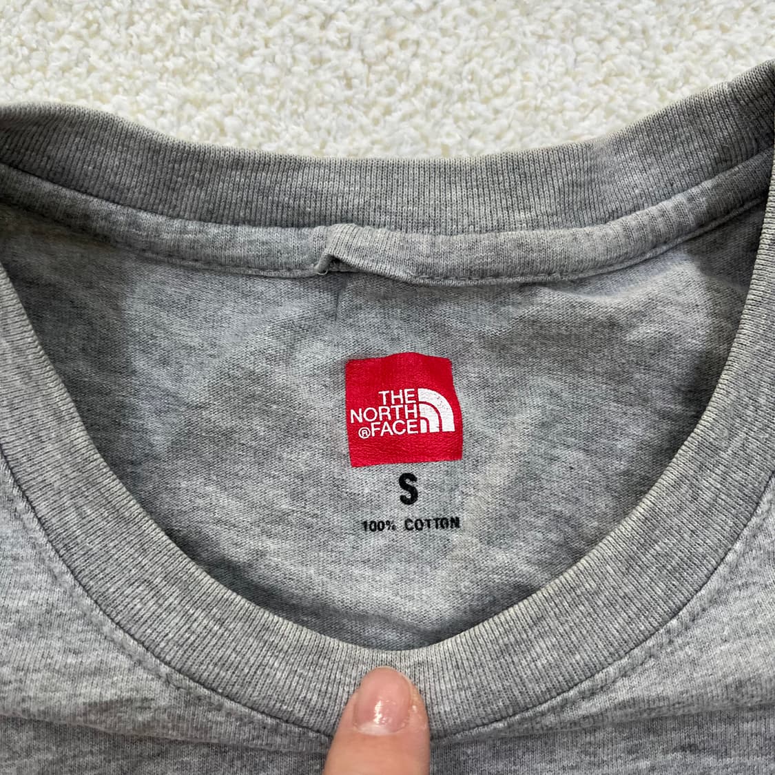 S 노스페이스 백로고 반팔 티셔츠 0303M 상품이미지2