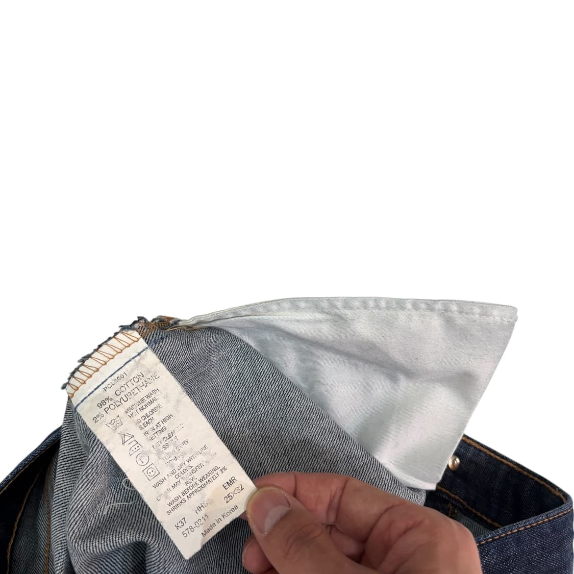 리바이스 우먼 부츠컷 데님 팬츠 상품이미지5