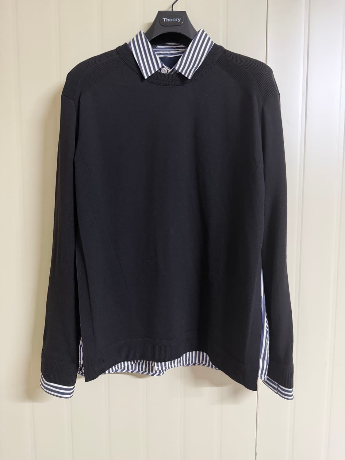 준지(JUUN.J)의 셔츠 레이어드 스웨터 L 상품이미지1