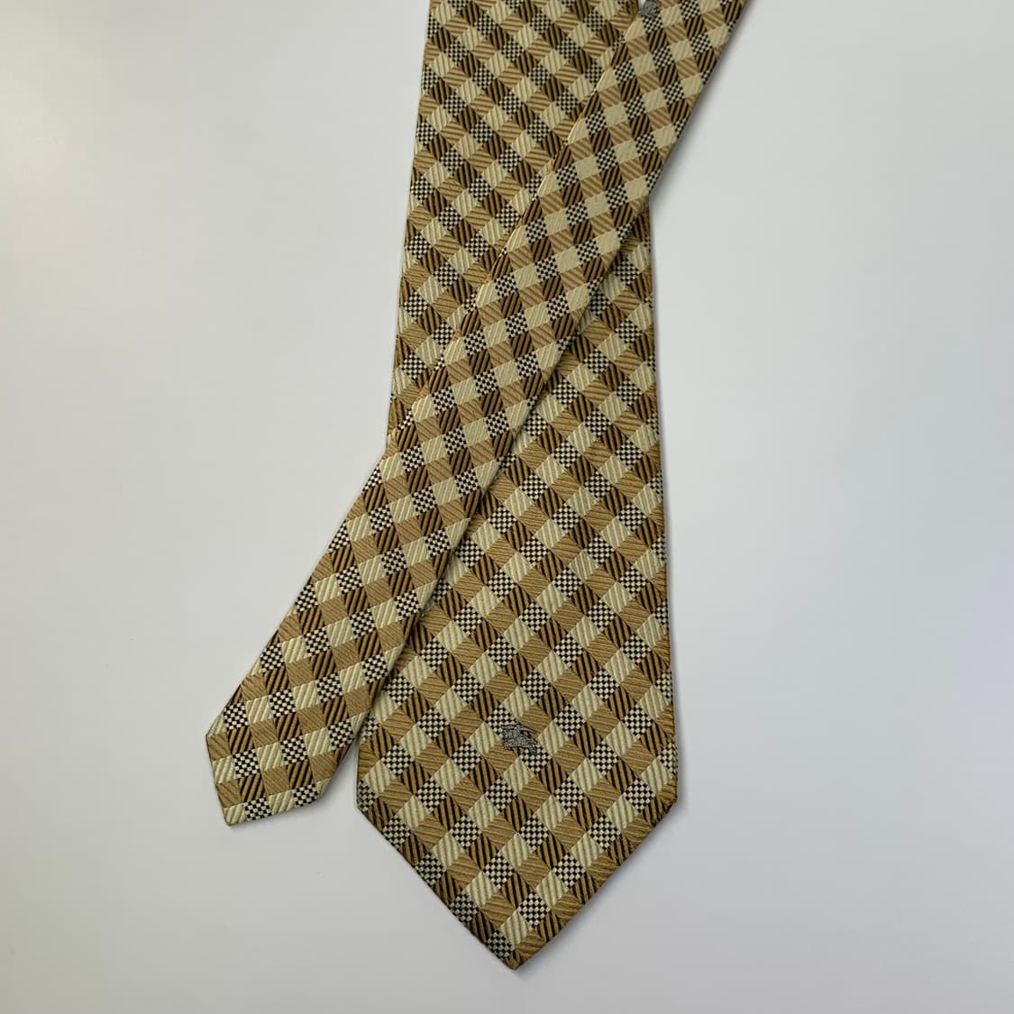 버버리(BURBERRY) 체크넥타이 명품 정장패션 A등급 9.2cm 상품이미지3