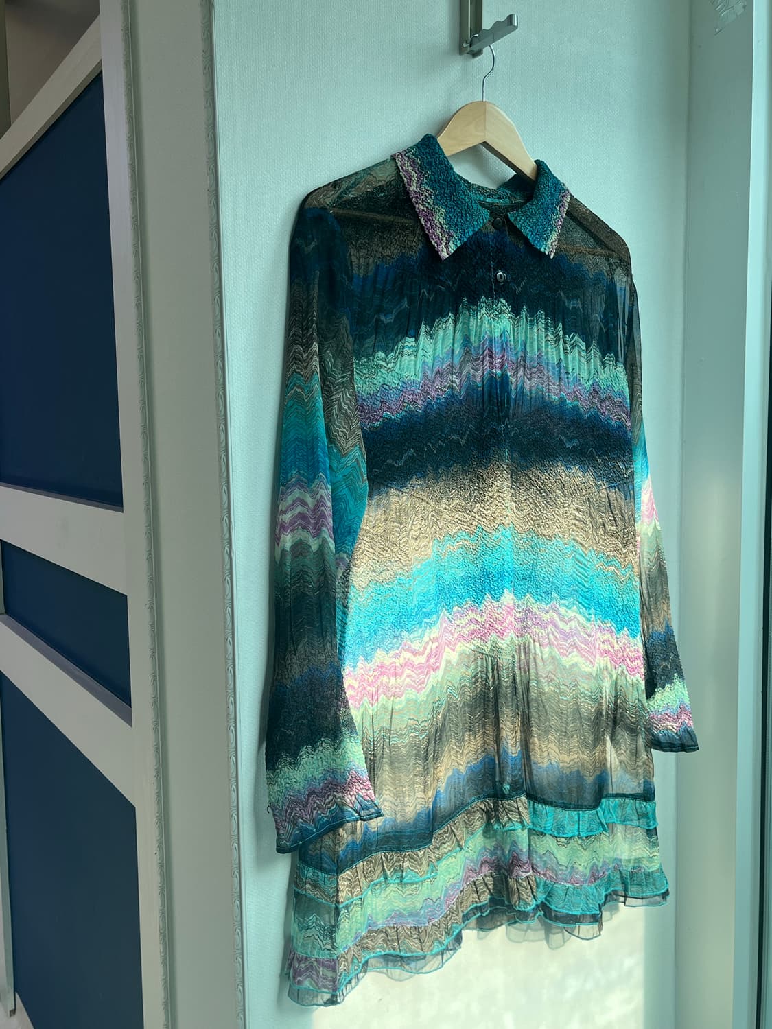 sheer blouse 상품이미지2