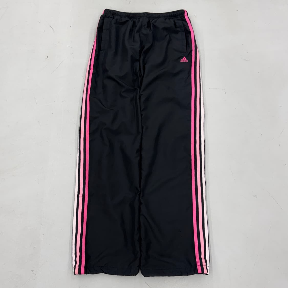아디다스 00s 검핑 삼선 와이드 올드스쿨 바람막이 와이드 트랙팬츠 상품이미지2
