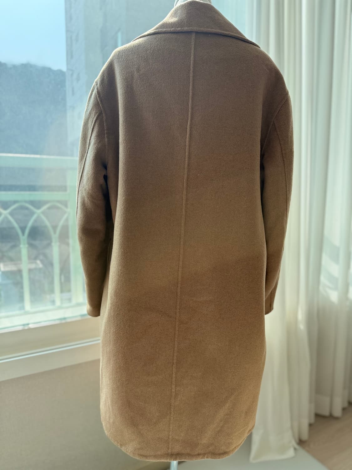 (시즌오프)PLAC 오버핏 울 캐시미어 코트 상품이미지2