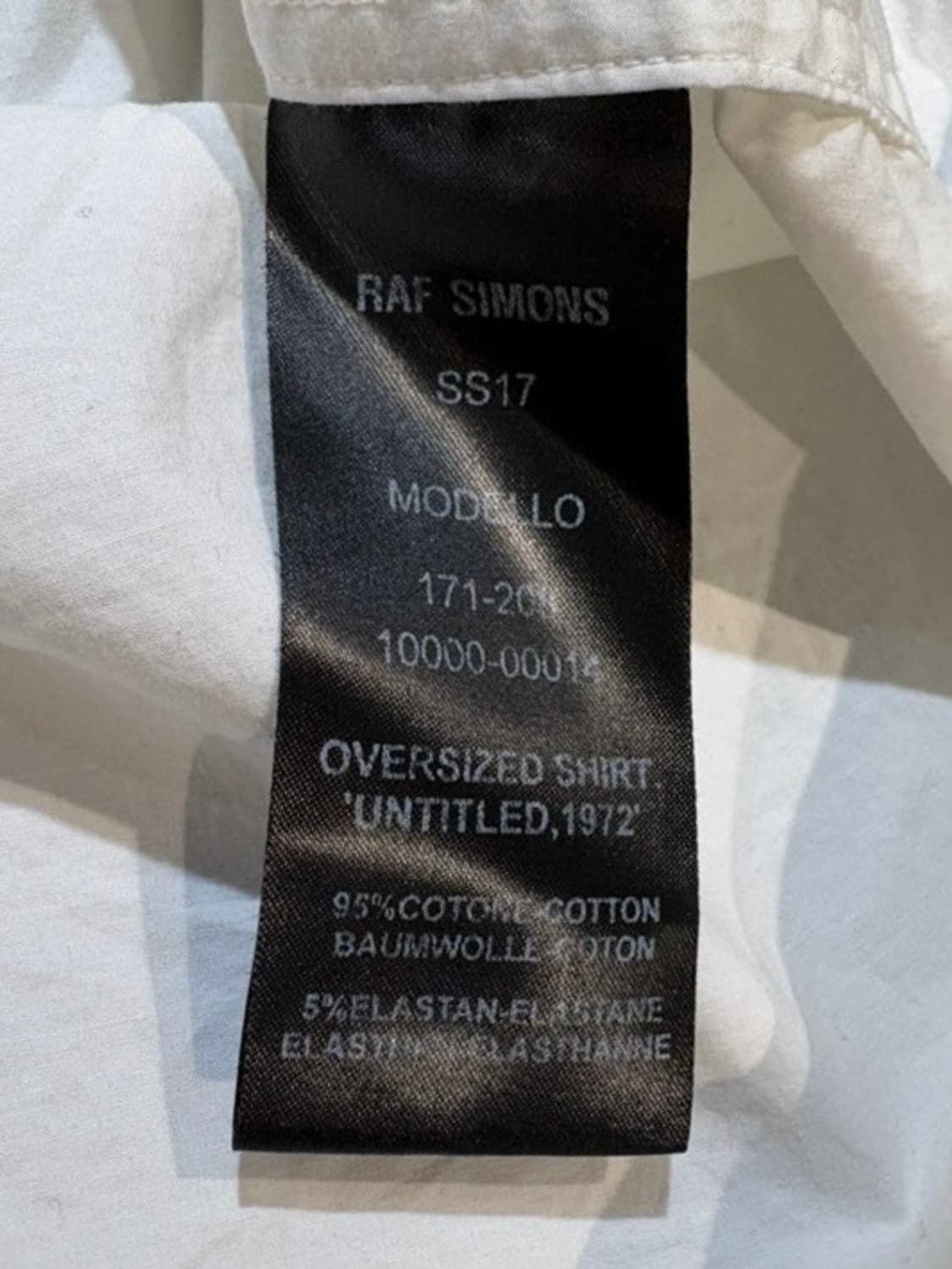 17SS 라프시몬스 메이플소프 셔츠 상품이미지6