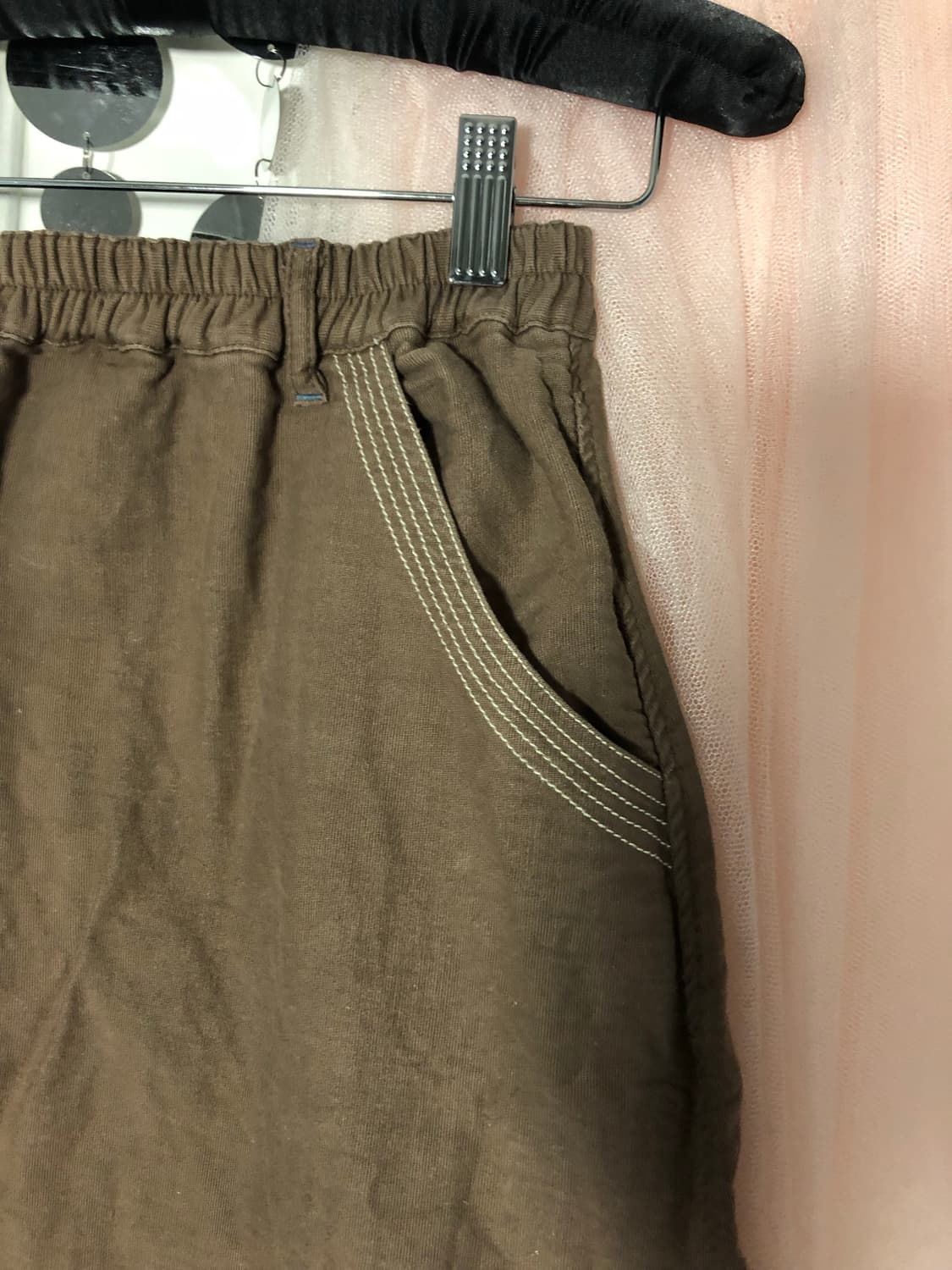 Brown mori midi sk 상품이미지4