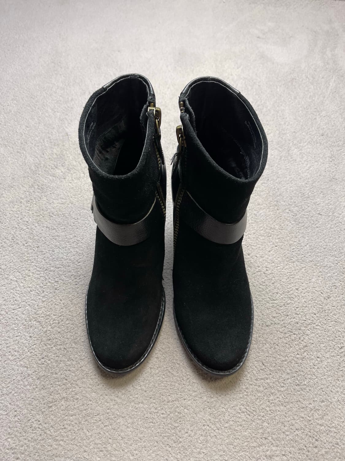 [36] DIESEL 디젤 레더 부츠 -220-225 상품이미지2