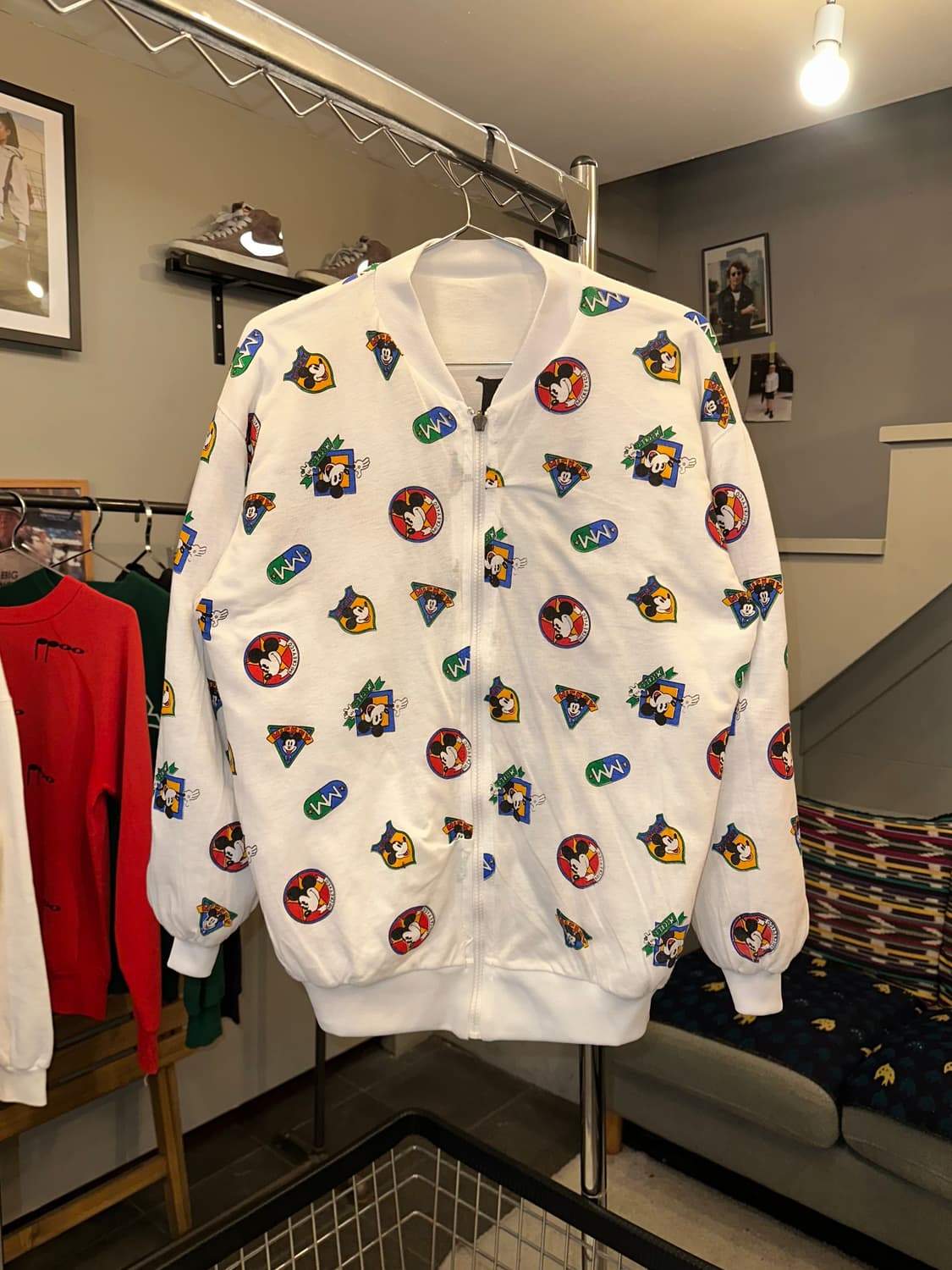 90’s Disney Mickey reversible jacket 상품이미지9