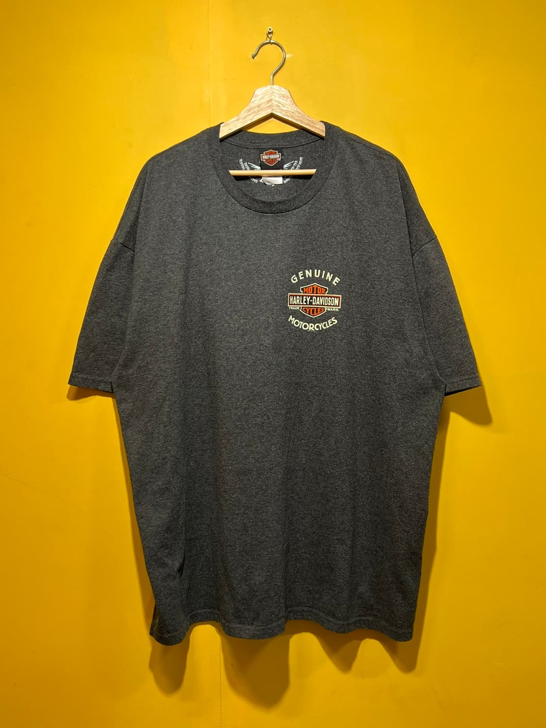 [3XL] 할리데이비슨 클래식 로고 반팔 티셔츠 차콜 그레이 빅사이즈 상품이미지1