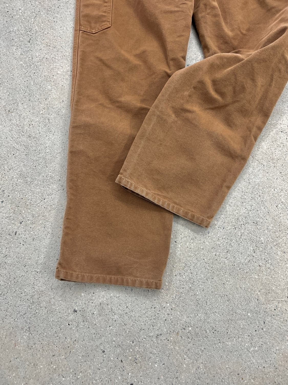 칼하트 WIP 브라운 싱글니 팬츠 상품이미지8