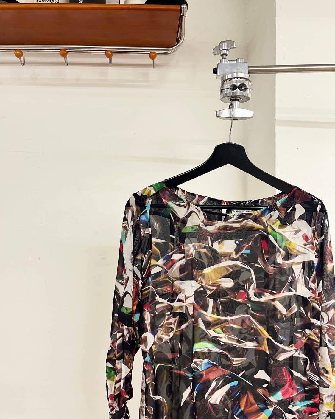 마리 카트란 주 멀티컬러 롱슬리브 프린트탑 상품이미지3