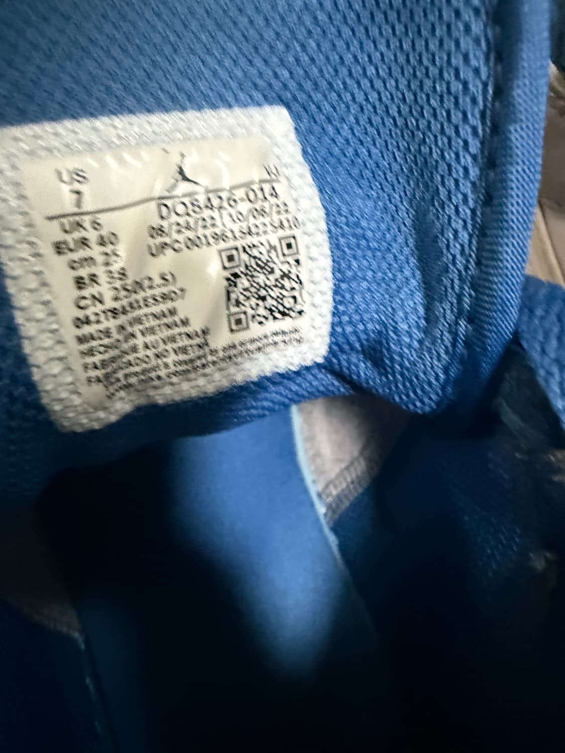 나이키 조던 1 미드 시멘트 그레이 트루 블루 상품이미지4