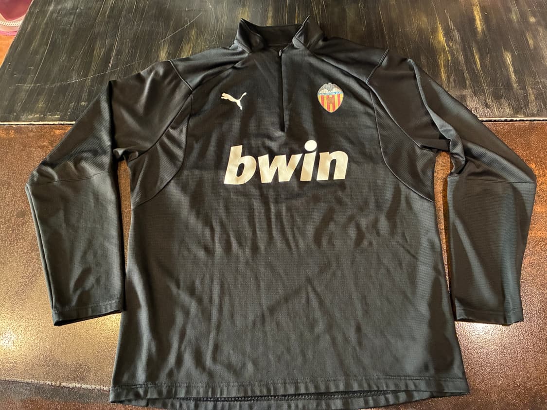 XL) 푸마 발렌시아 드릴탑 트레이닝 하프 집업 상품이미지1