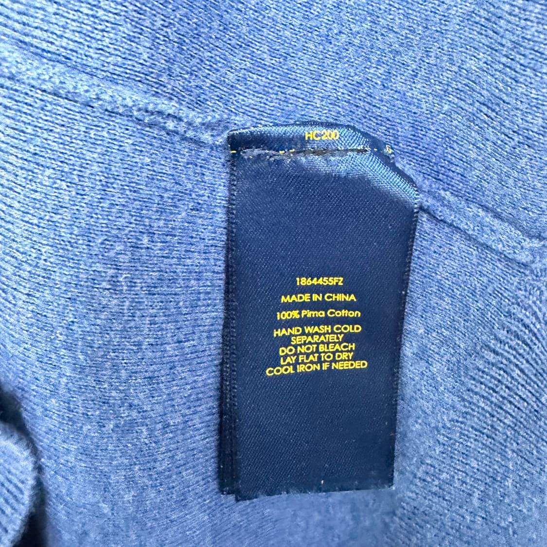 폴로 브이넥 니트[1773] 상품이미지7