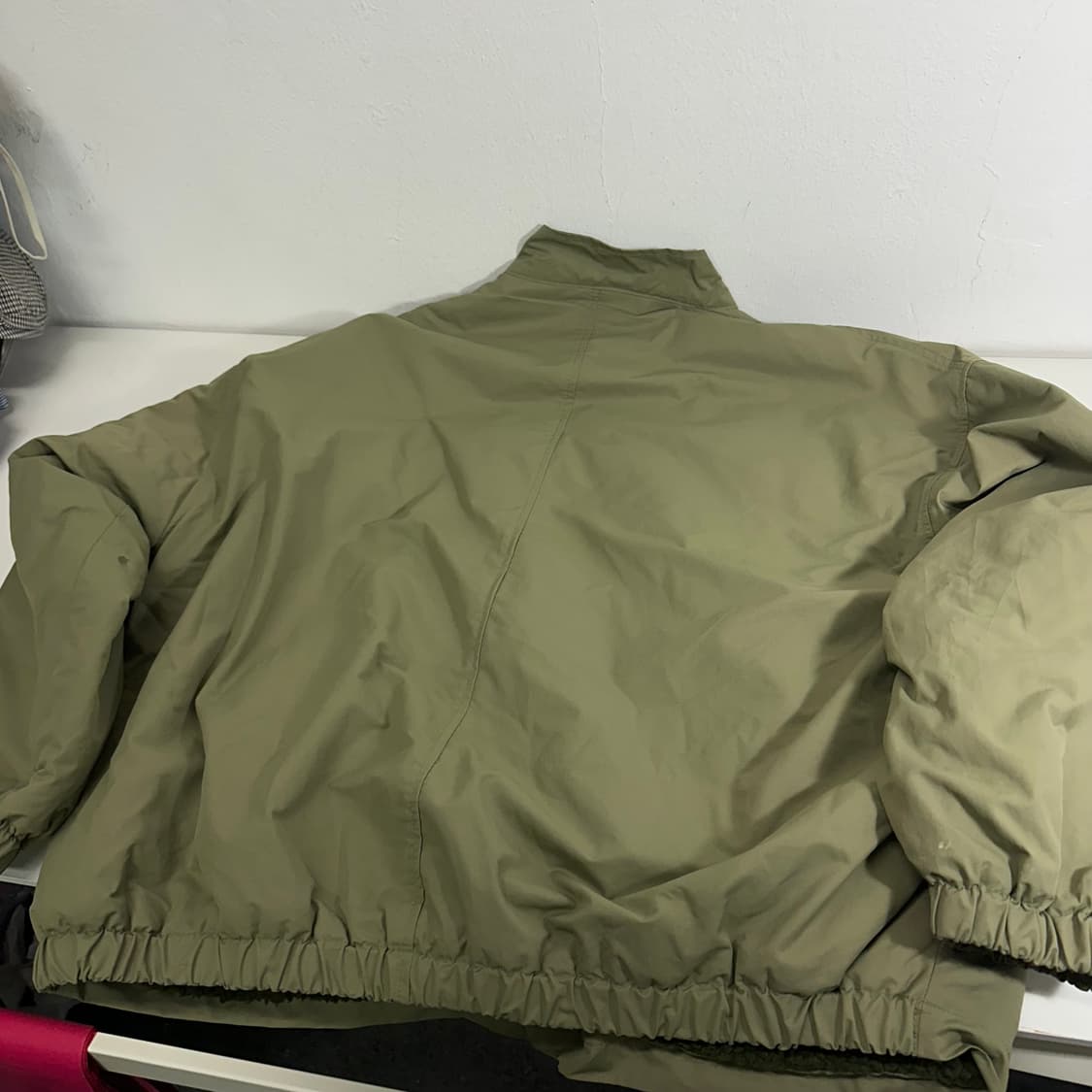 L ETHOS 카키 M65 숏 파카 점퍼 상품이미지5