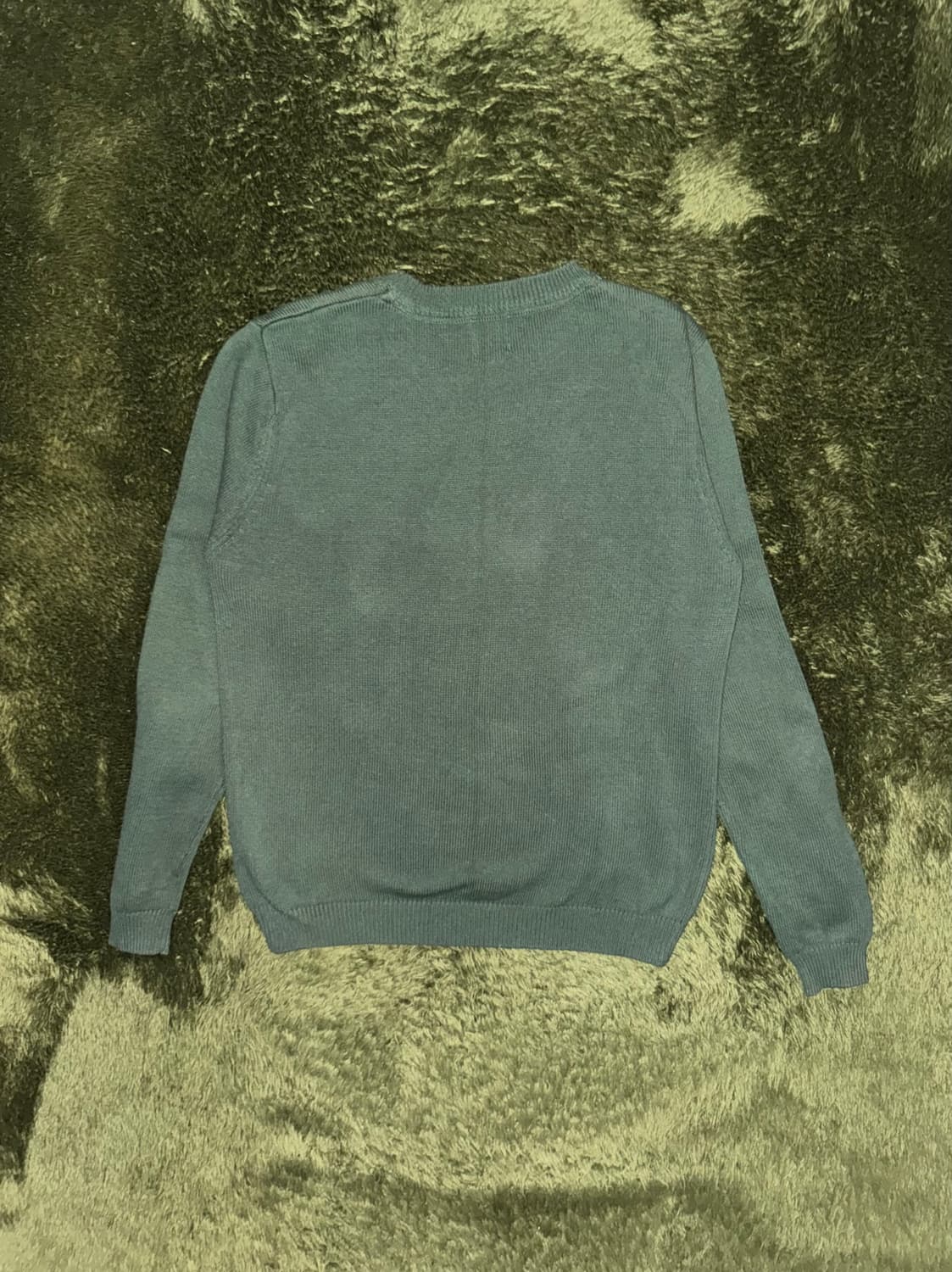 [M] 오프닝 세레머니 캣 엠브로이더리 니트 그린 상품이미지8