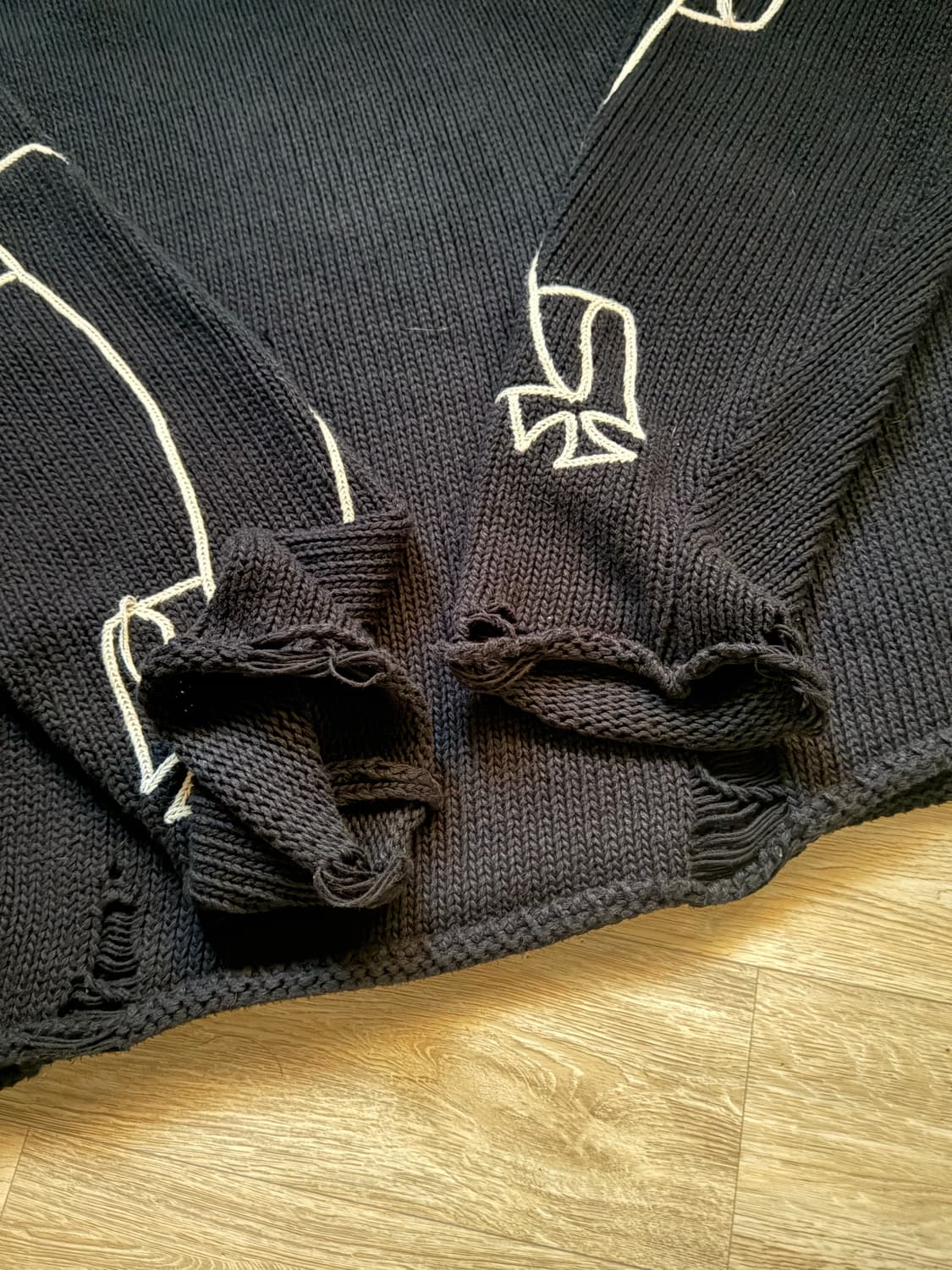 ASKYURSELF 에스크유어셀프 니트 XL 판매 상품이미지3