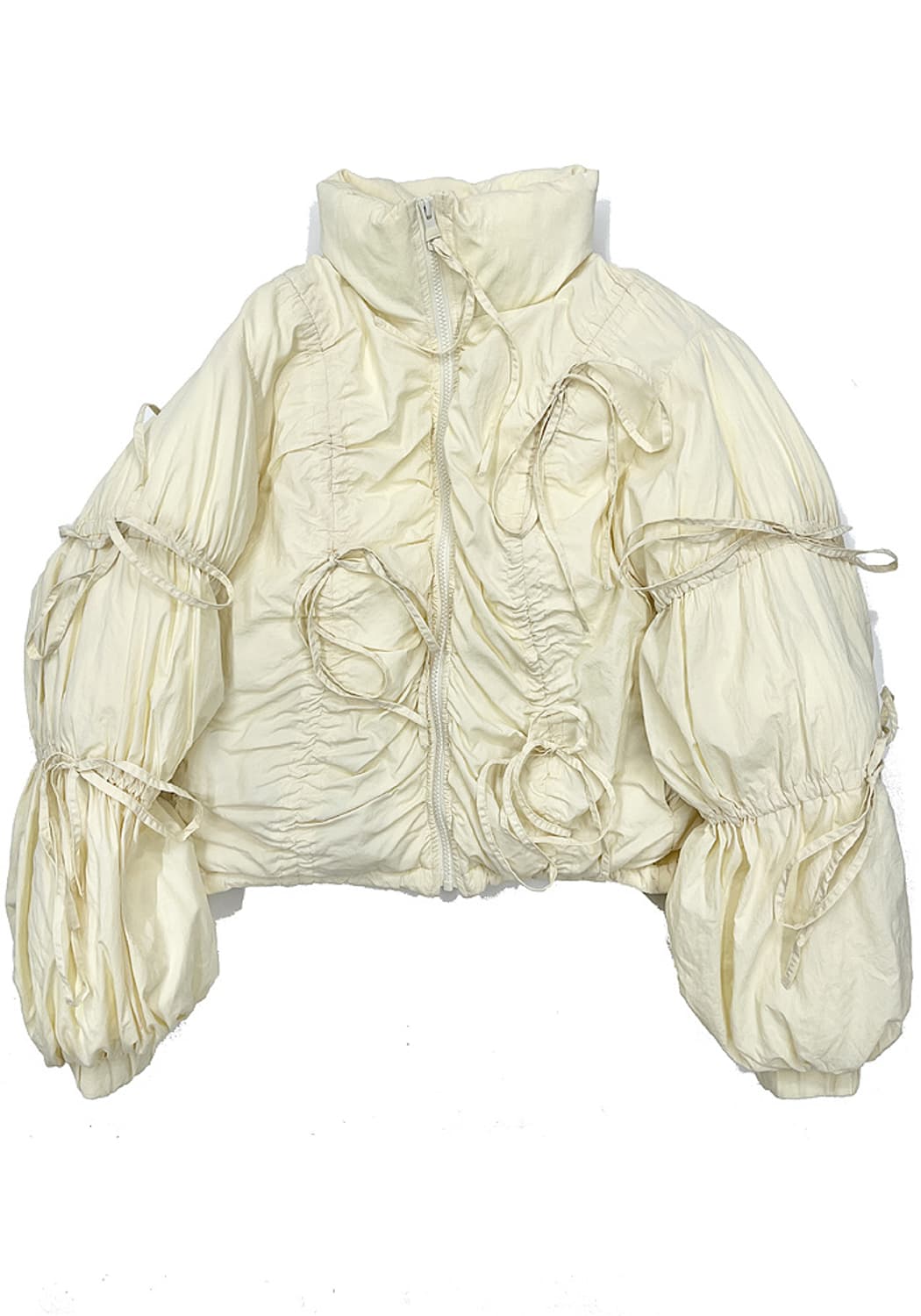 SLY 셔링 숏패딩 상품이미지1