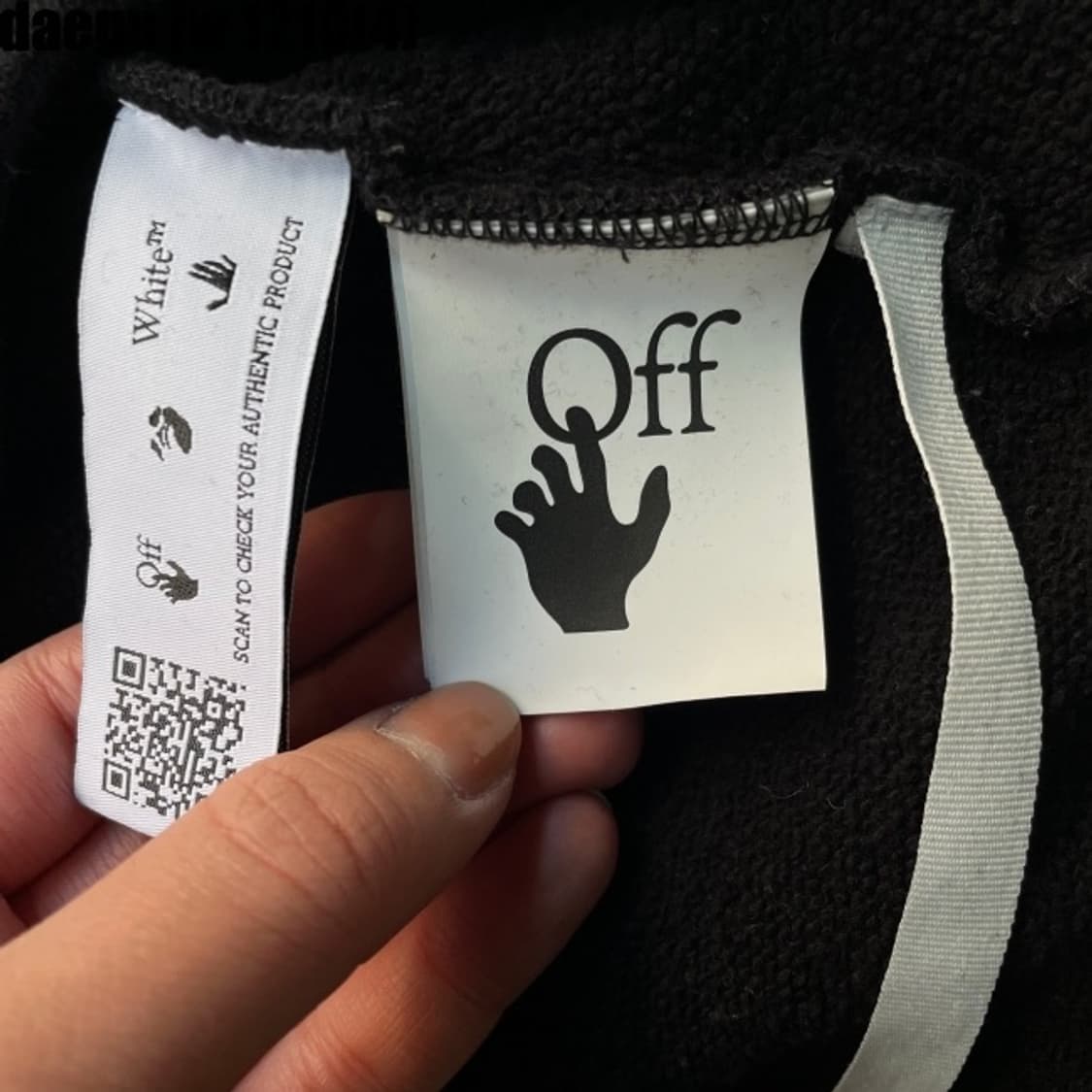 오프화이트 후드 상품이미지3