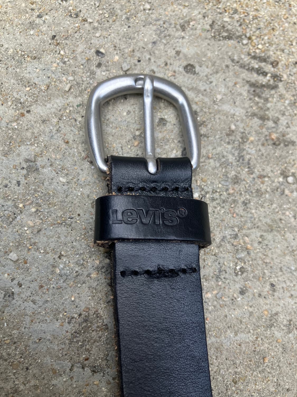 Levi’s 블랙 꼬임 레더 벨트 상품이미지8