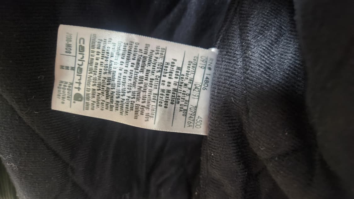 칼하트 j130 모스그린M 상품이미지3