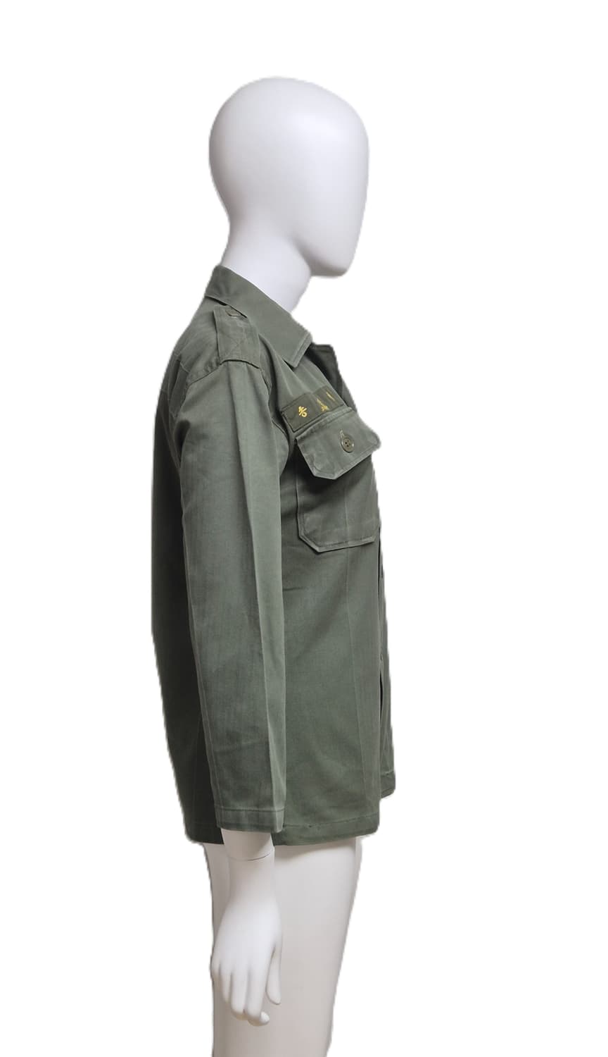 육군 구형 수도군단 병장 민무늬 전투복 상의 자켓 (XS) 상품이미지3