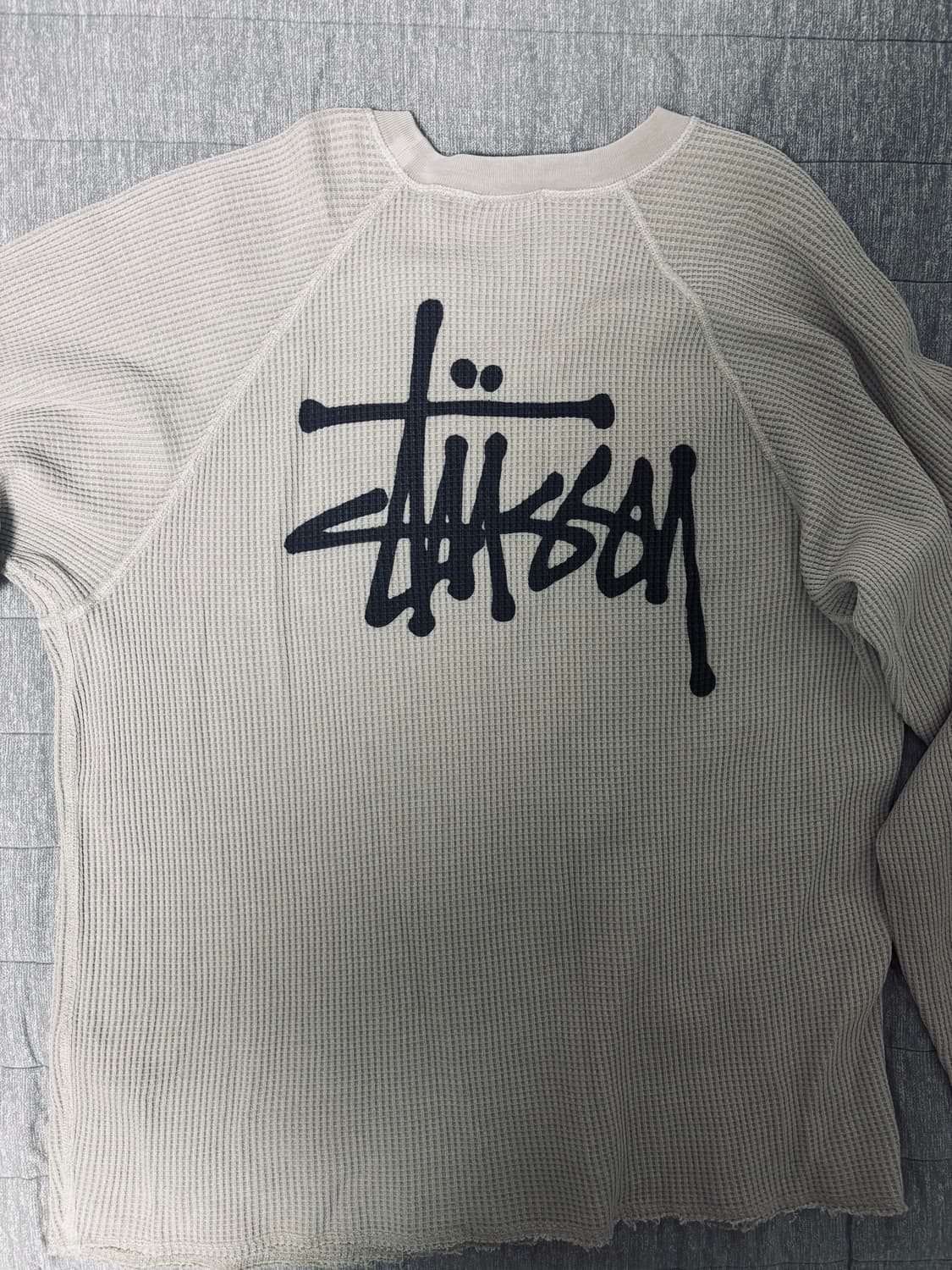 스투시 래글런 써멀 롱슬리브 크루 본 상품이미지3