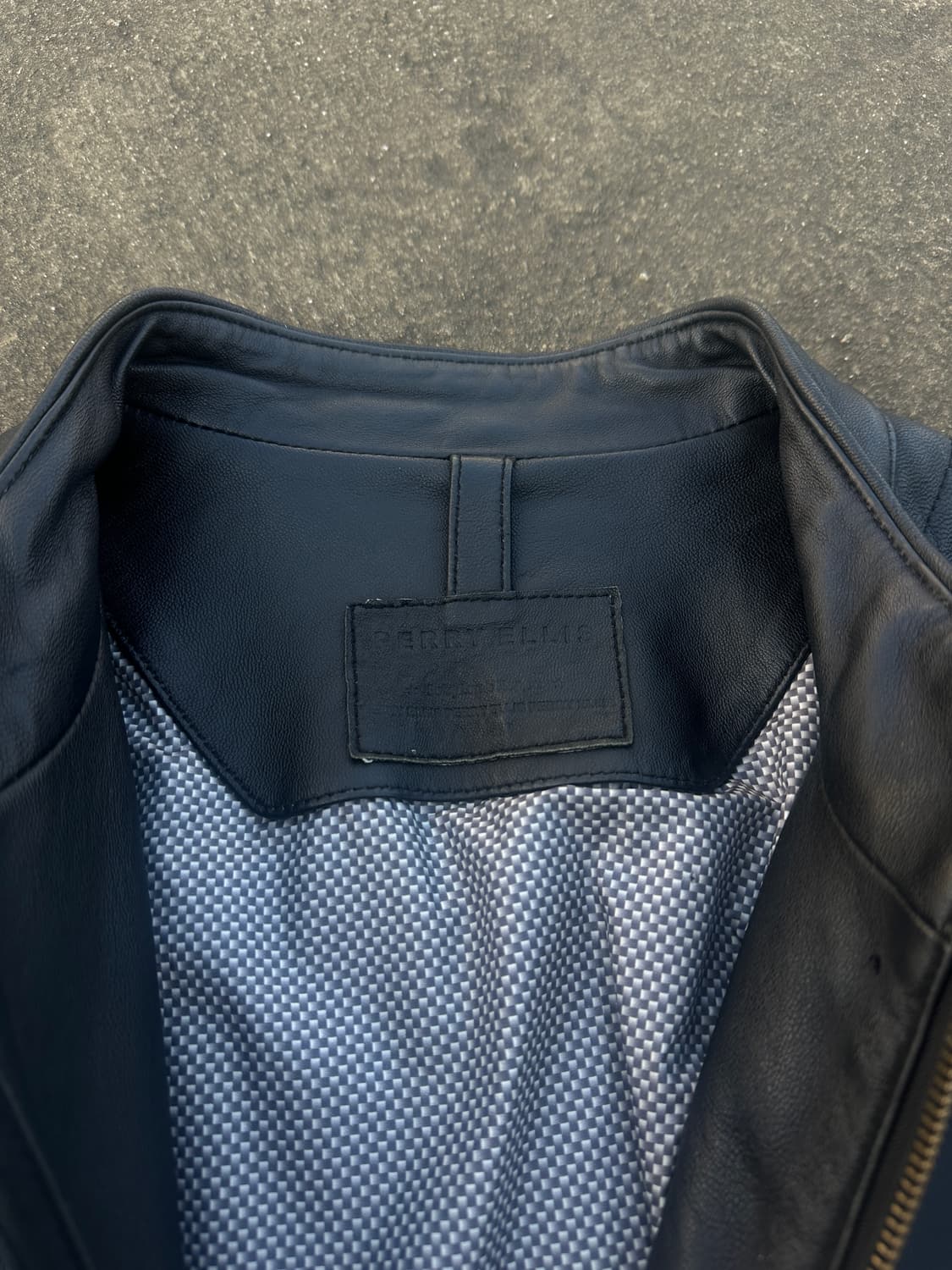 빈티지 양가죽 레더자켓 매트 블랙 상품이미지6