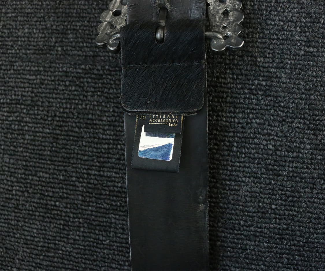 2000s 저스트 카발리 블랙 벨트 상품이미지7