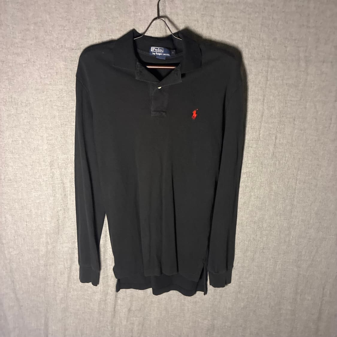 폴로 랄프로렌 블랙 긴팔 카라티 S사이즈 상품이미지1