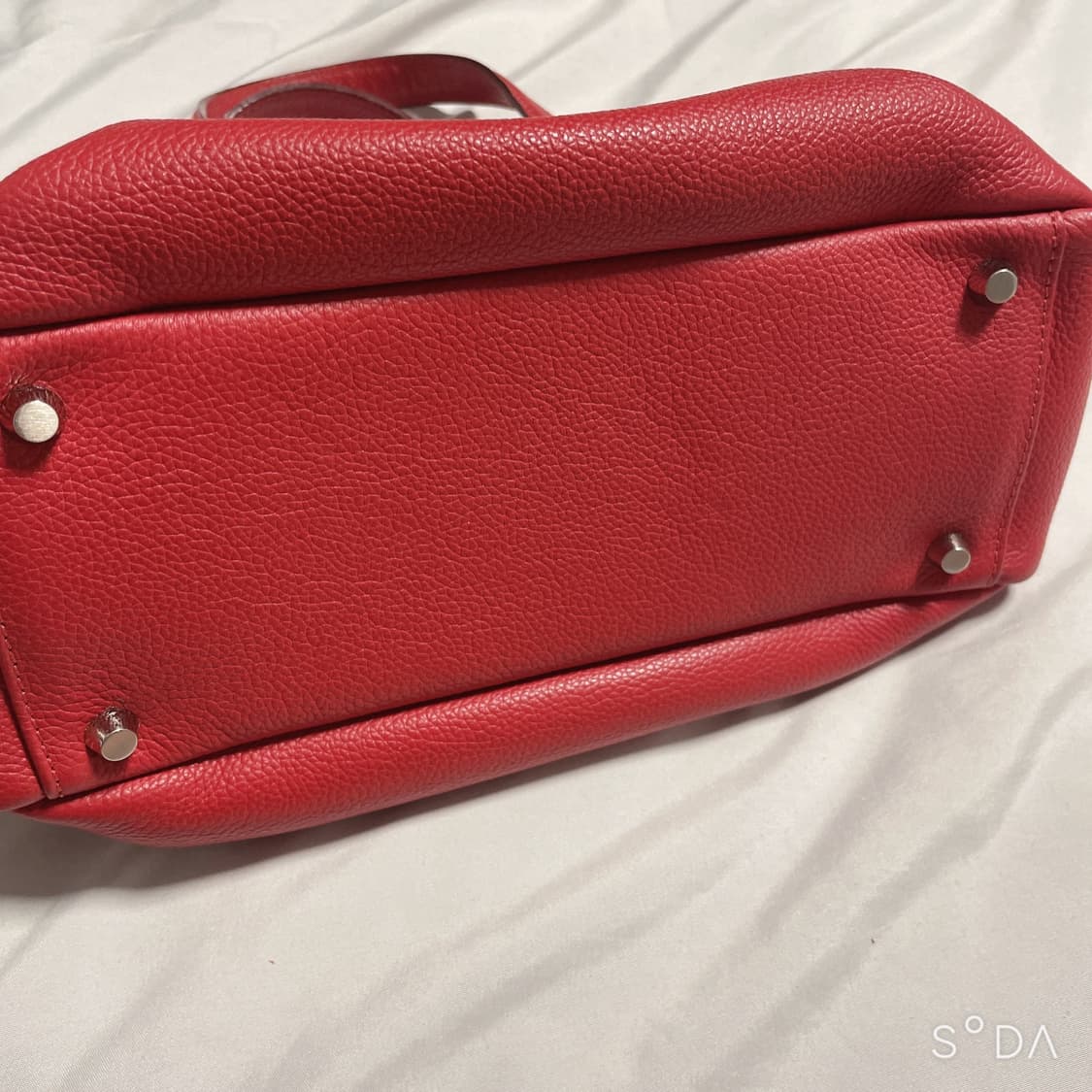 분크 토크 토트백 레드 상품이미지4