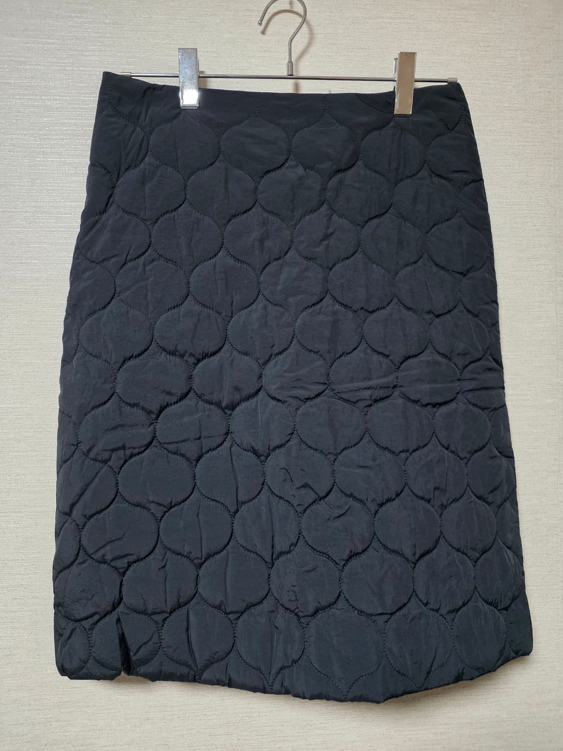 고급보세 리버 워터 어드레스 퀼팅 스커트 상품이미지2