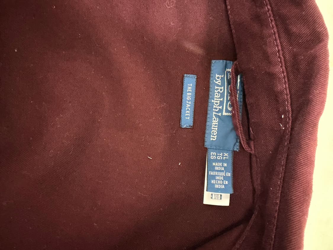 폴로 빅자켓 하버드 와인 XL 상품이미지3