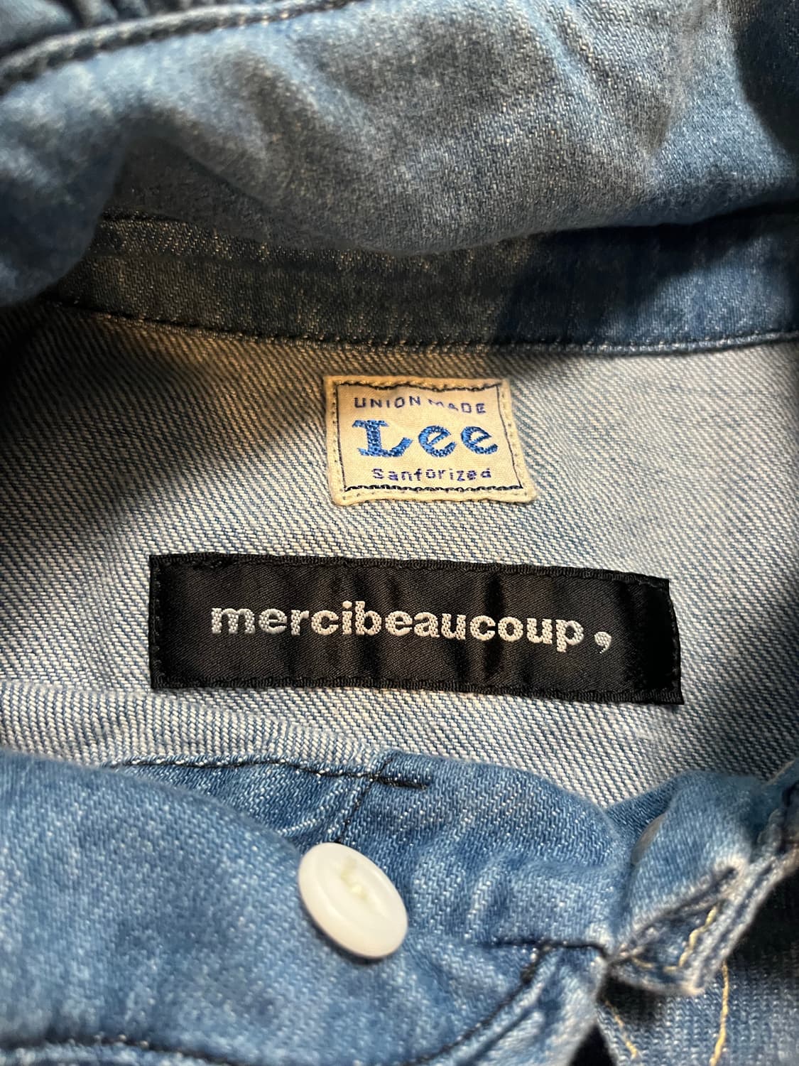 LEE x mercibeaucoup 데님 자켓 L사이즈 상품이미지2
