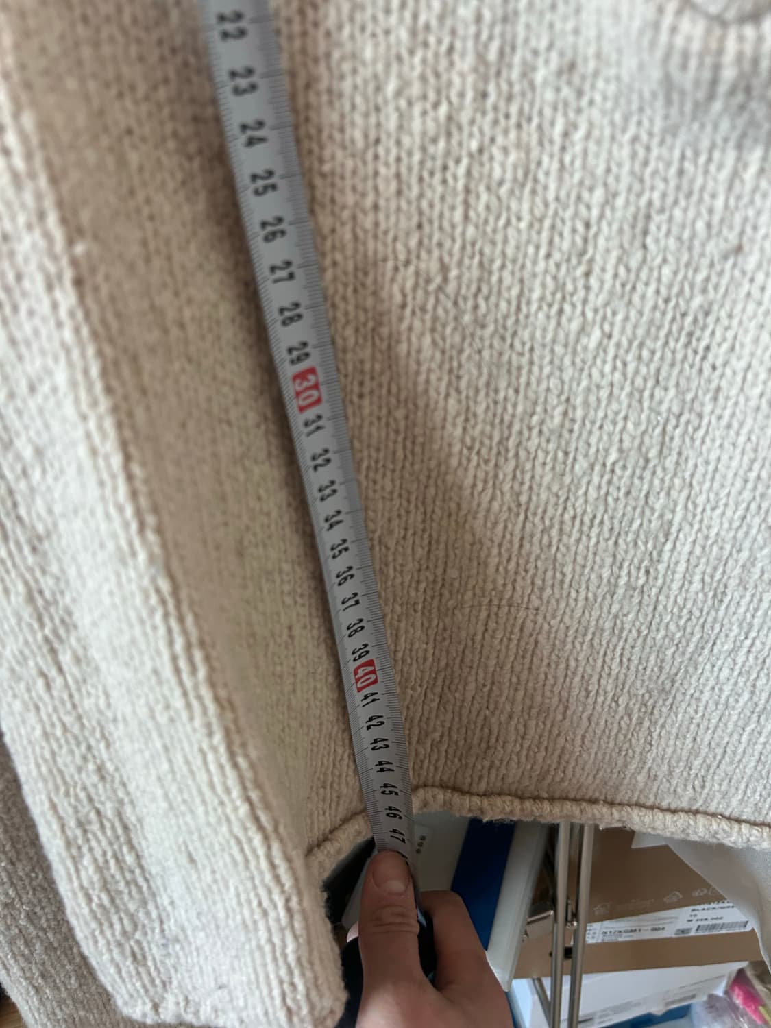 아모멘토 우먼 하프집업 니트 상품이미지3