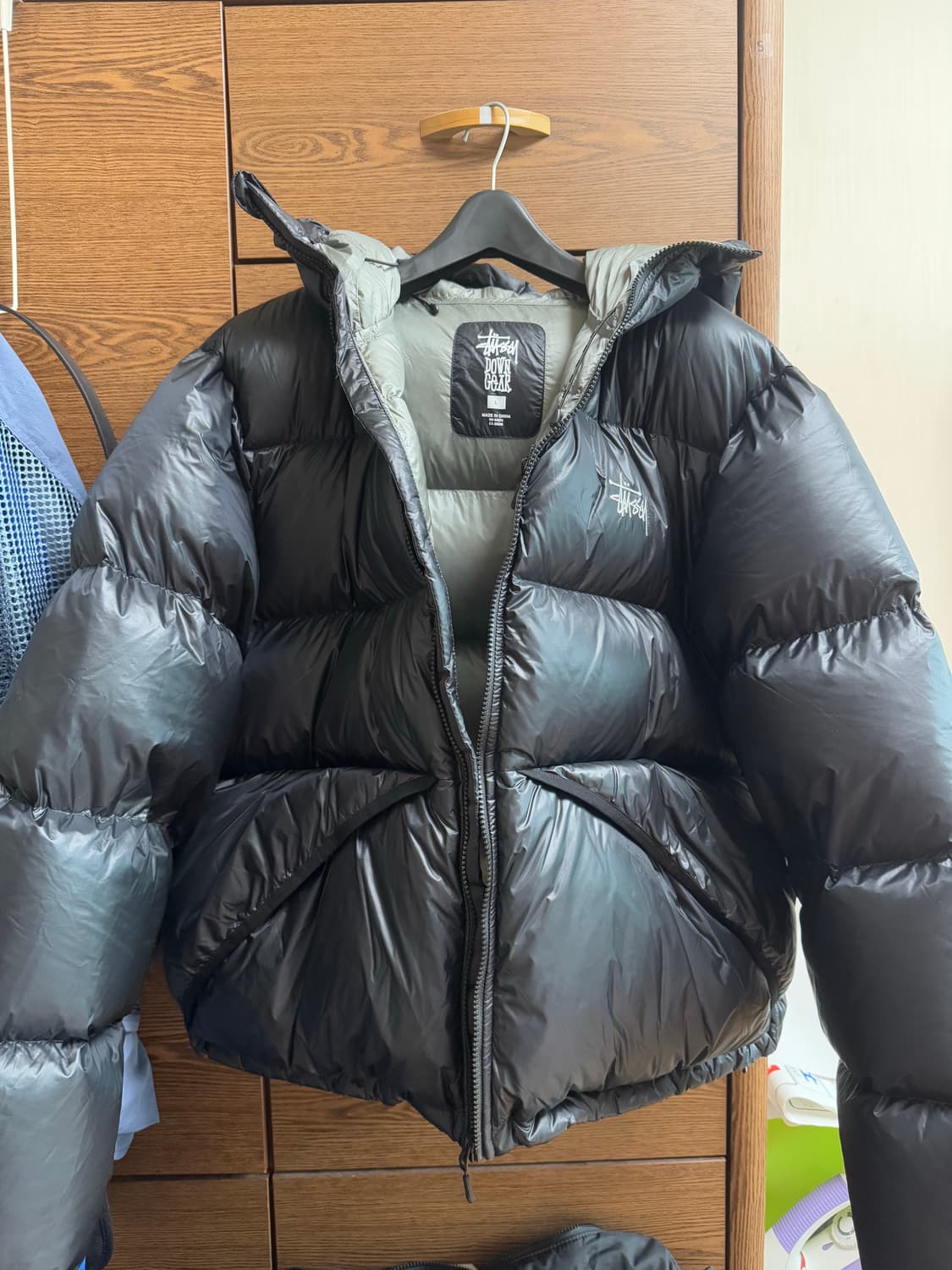 스투시 립스탑 패딩 L 상품이미지2