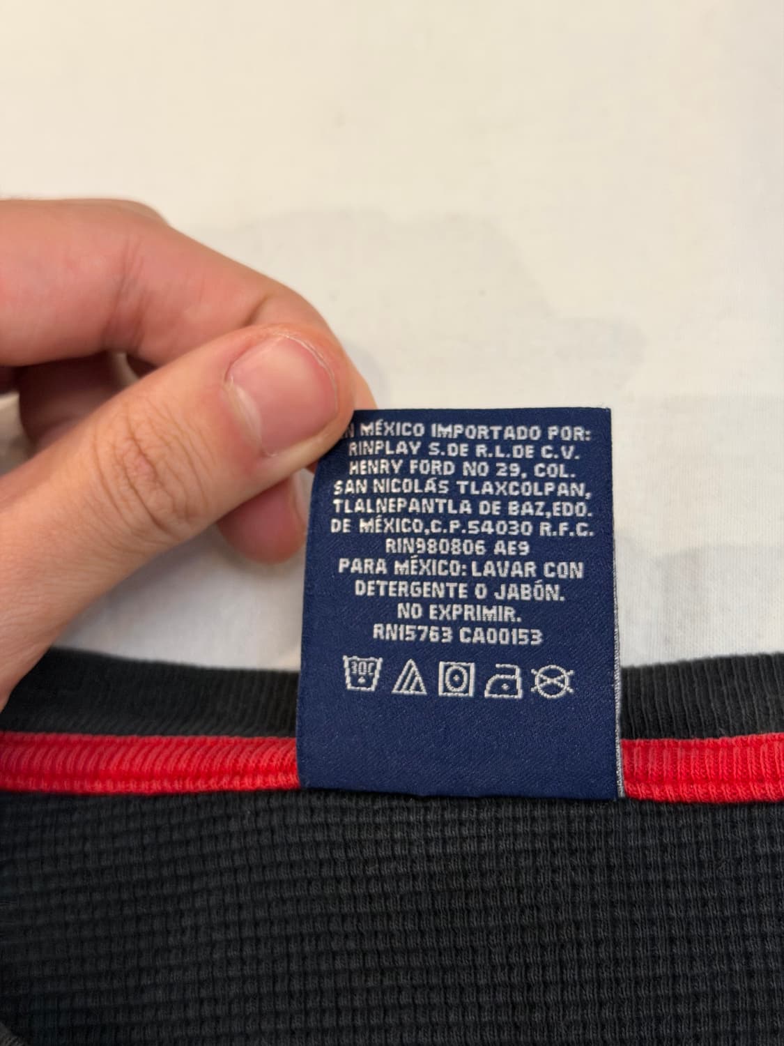 폴로 랄프로렌 와플 써멀 롱슬리브 블랙 상품이미지3