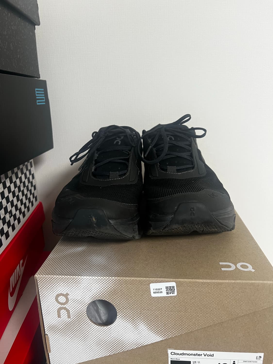 On Cloudmonster Void 블랙 280mm size 10 상품이미지1
