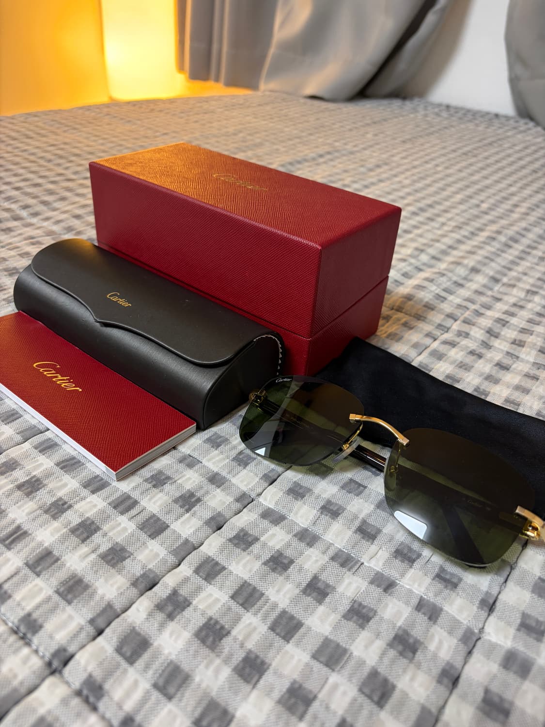 (OS) Cartier 까르띠에 무테 안경 선글라스 상품이미지2