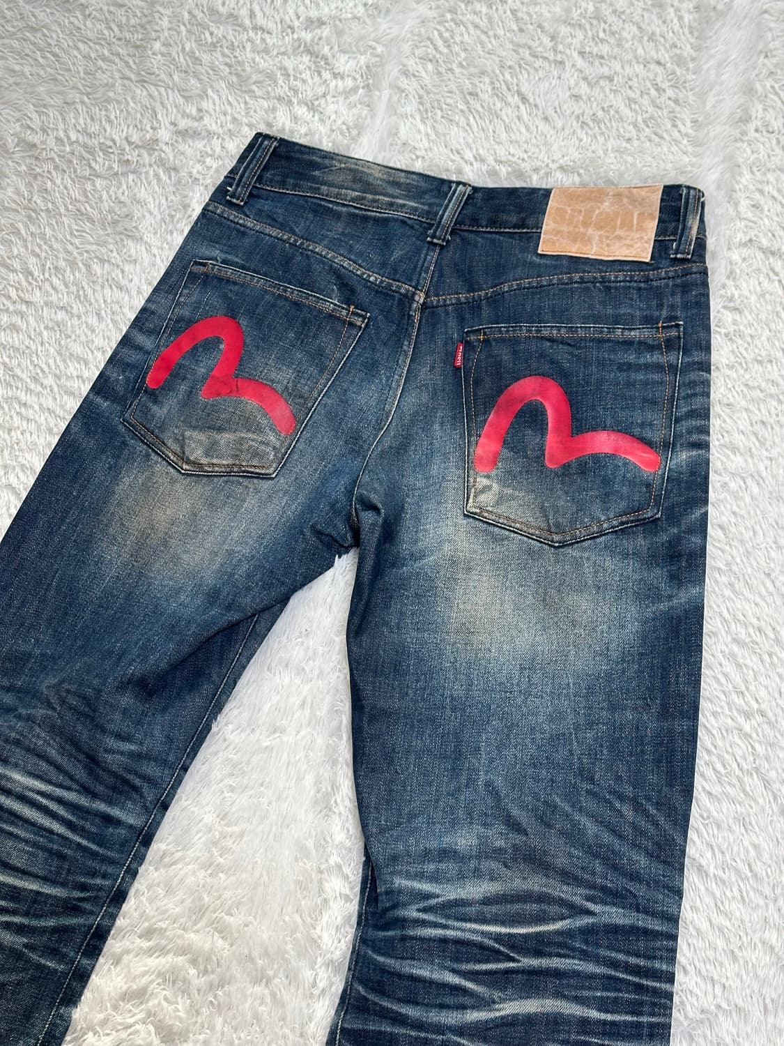 에비수 EVISU 청바지 32 페인트 데님 상품이미지1