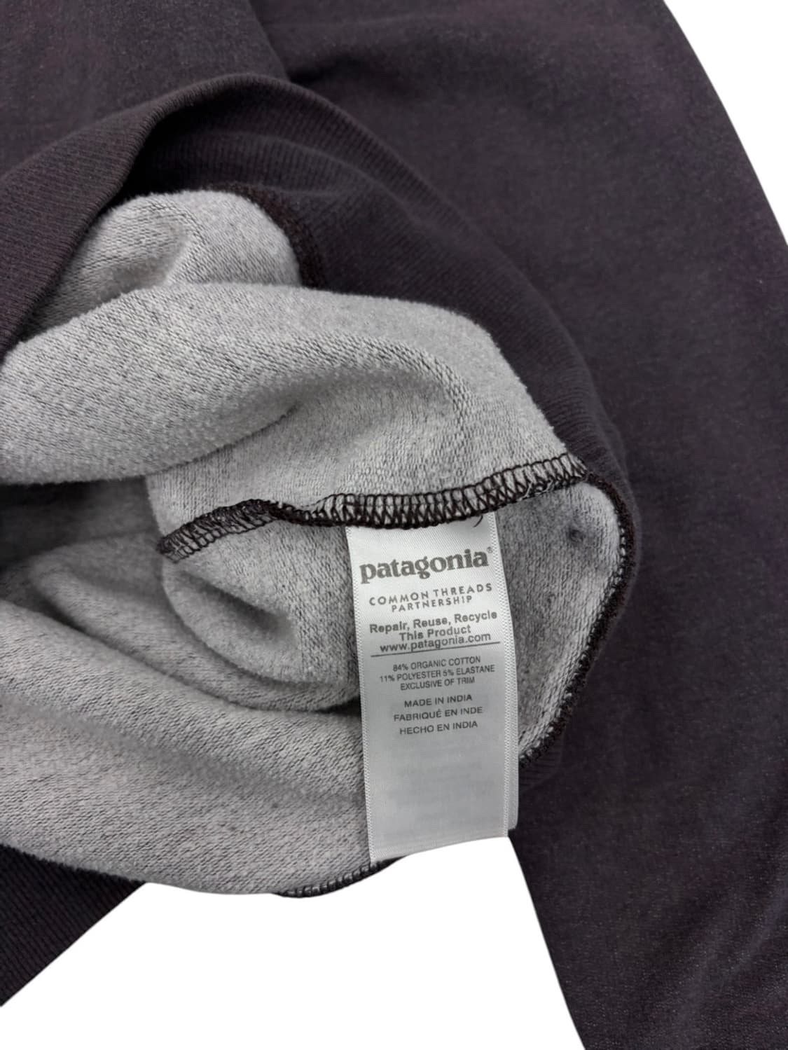 파타고니아 오가닉코튼 맨투맨 (S) 상품이미지8