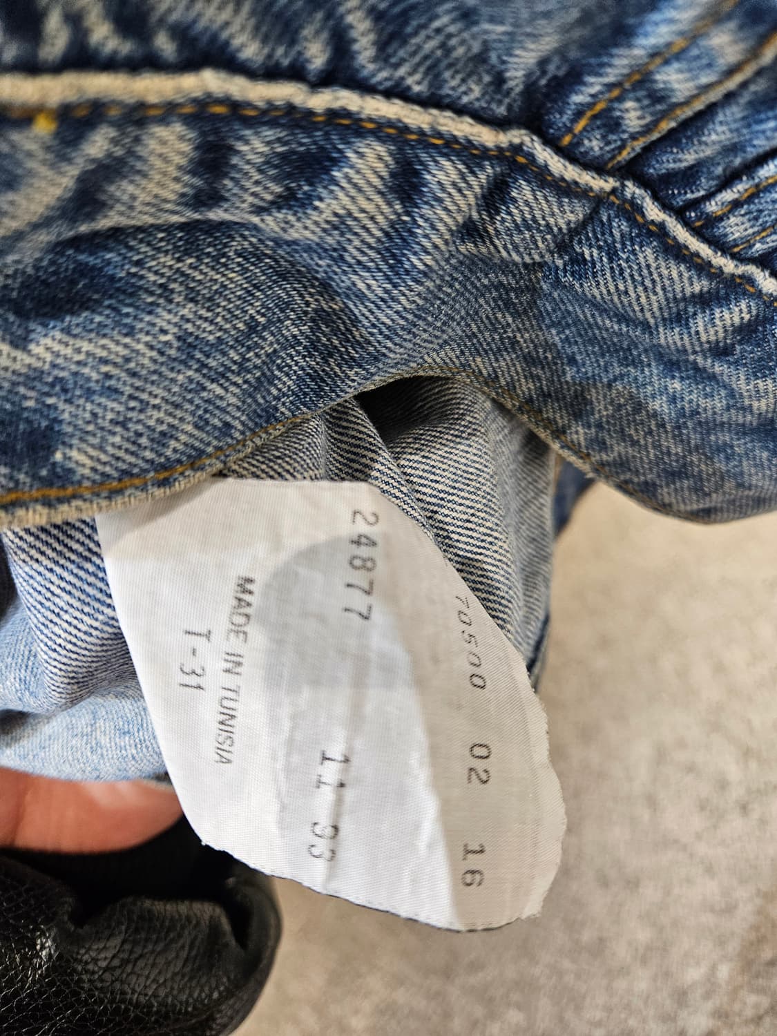 리바이스 데님 조끼 상품이미지5