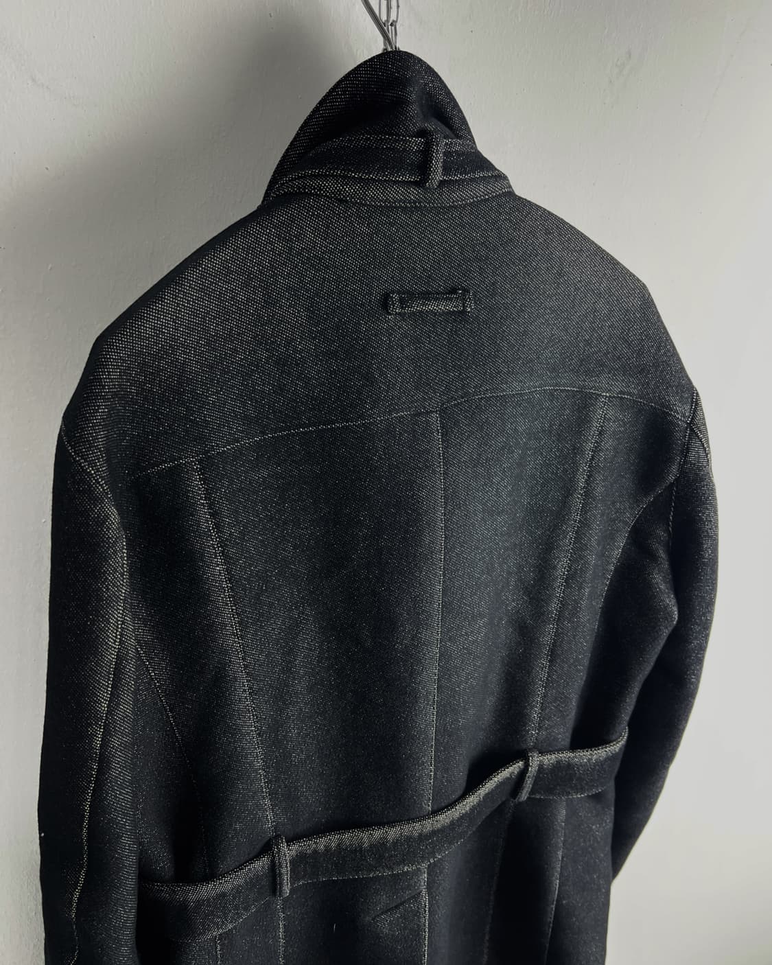 장 폴 고티에 옴므 오브젝트 하이넥 울 코트 상품이미지6