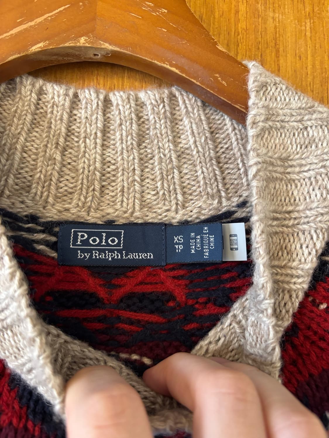 폴로 페어아일 울 브렌드 스웨터 상품이미지6