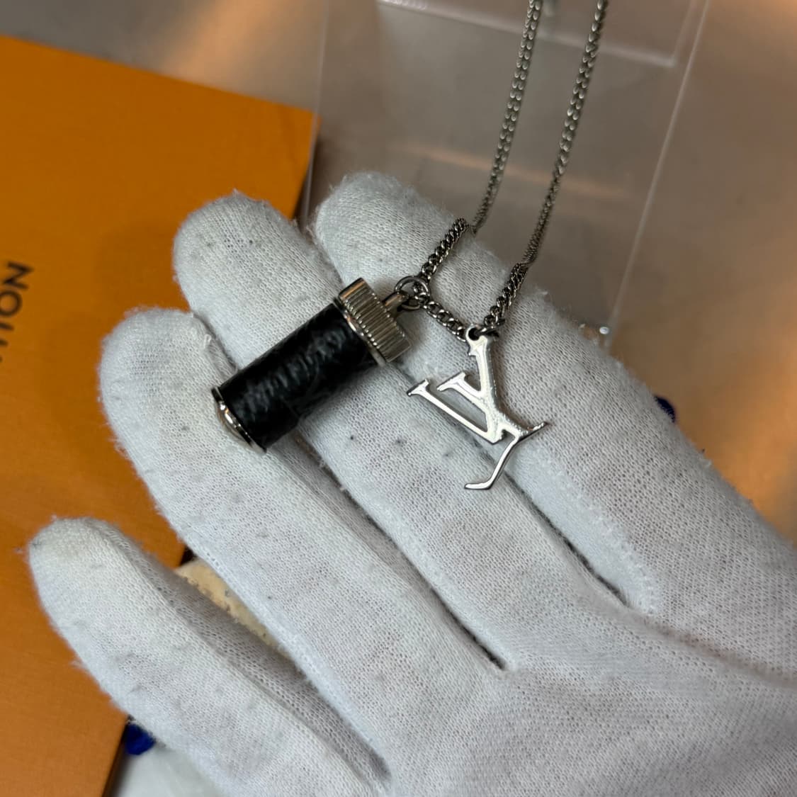 [리오브전포점] 루이비통 이클립스 참스 모노그램 펜던트 목걸이 상품이미지3