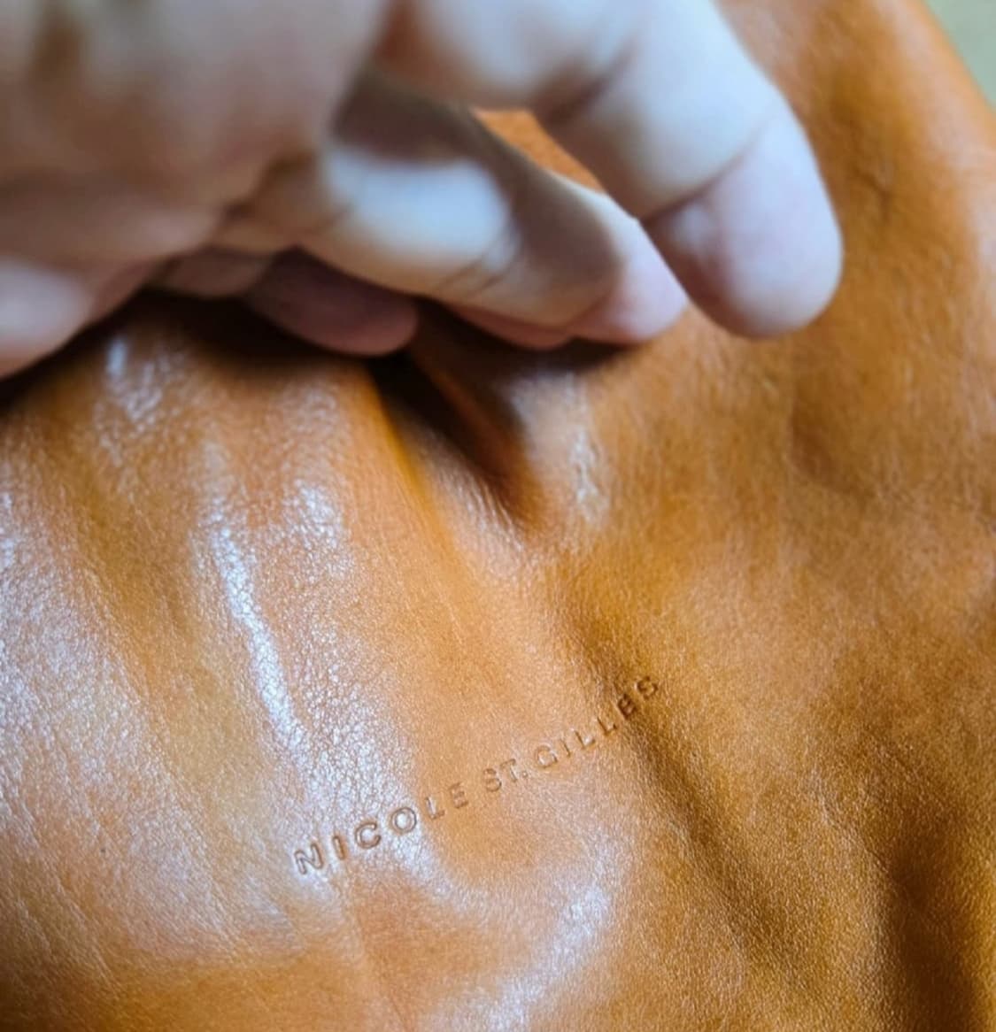 니콜 st. 질 - 가죽 토트백 [정품] 상품이미지3