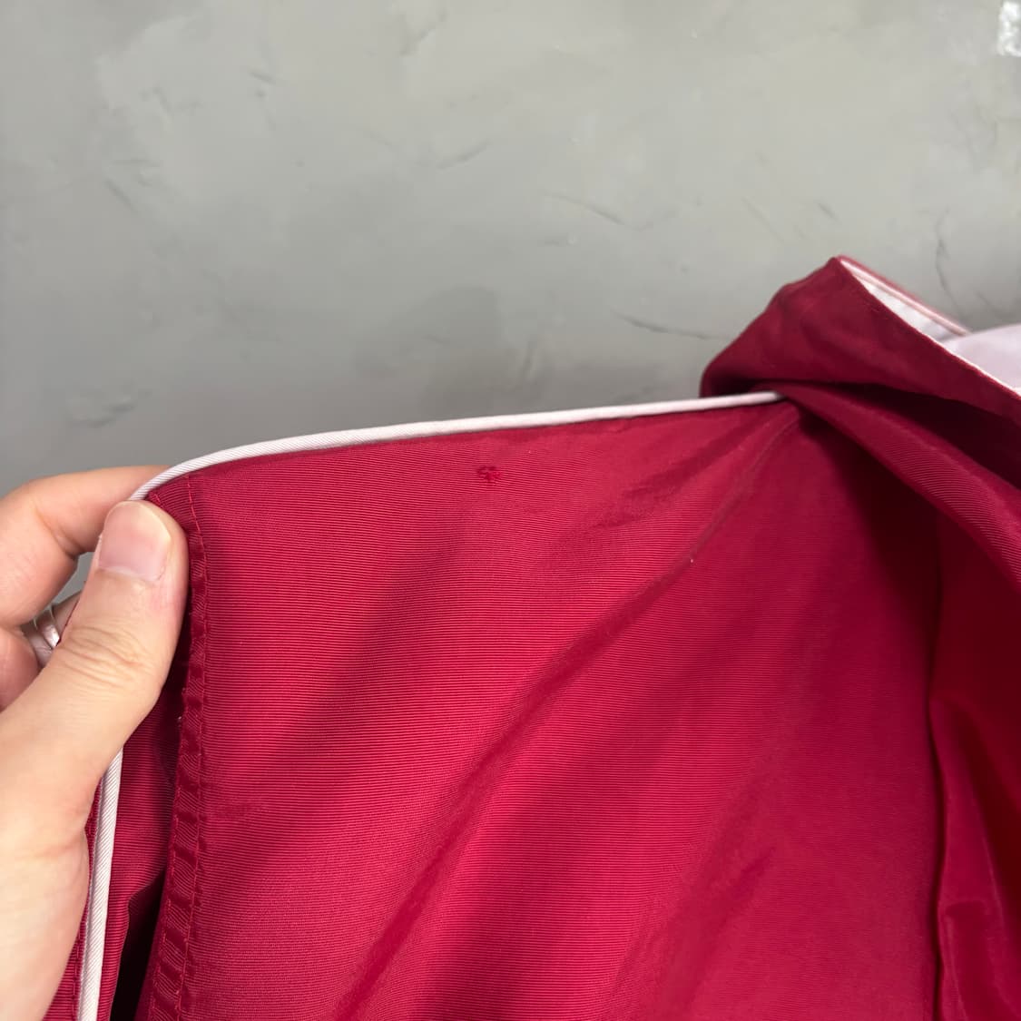 폴로 랄프로렌 폴로 스포츠 아노락 바람막이 버건디 레드 상품이미지4