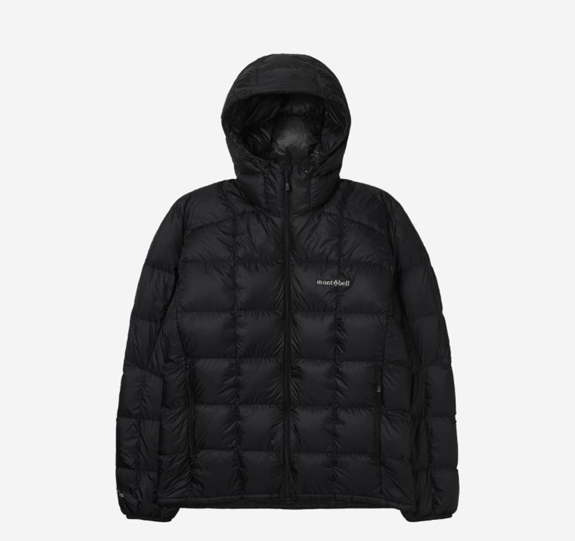 몽벨 슈페리어 다운 파카 경량패딩 블랙 상품이미지1