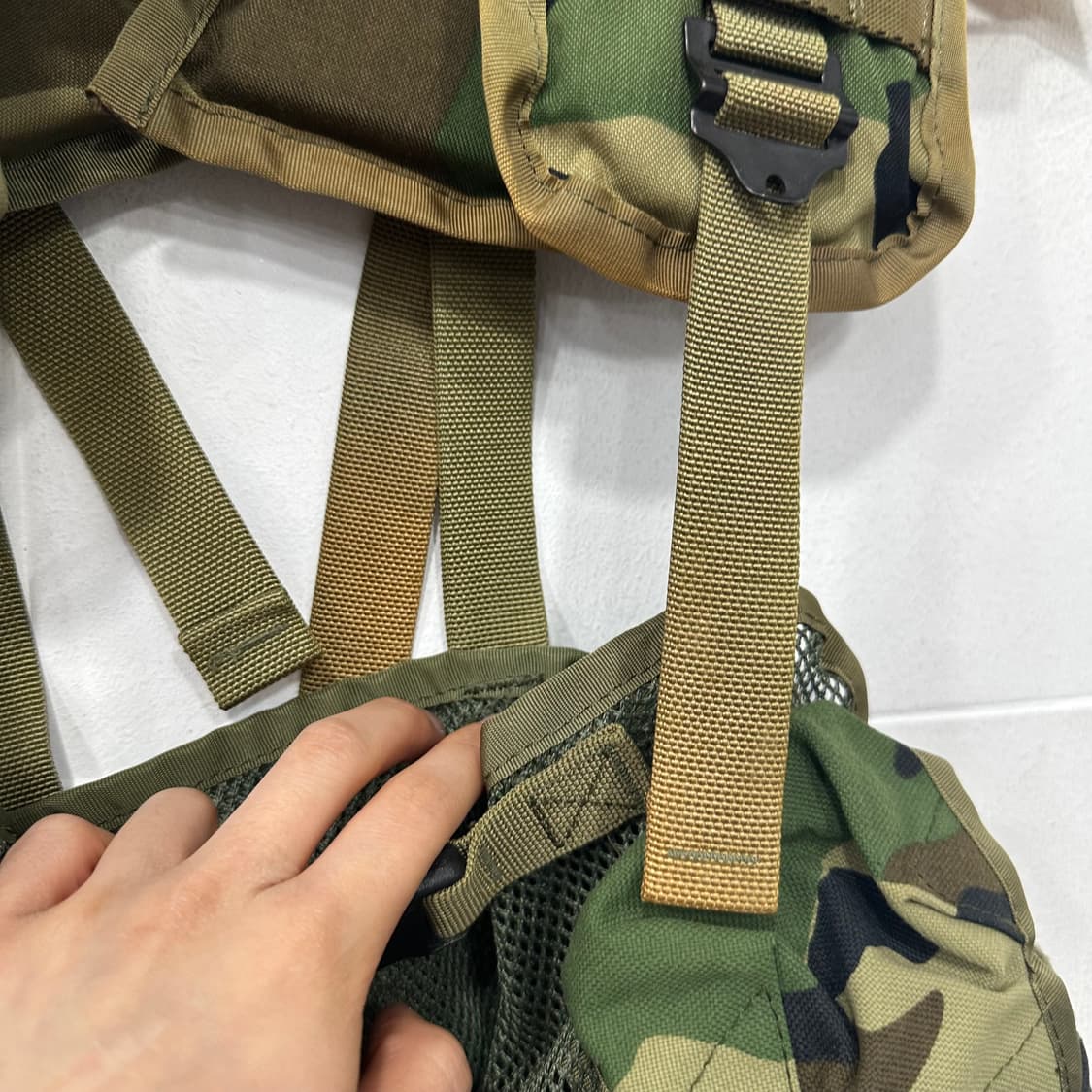 미군 우드랜드 전술 조끼 상품이미지4