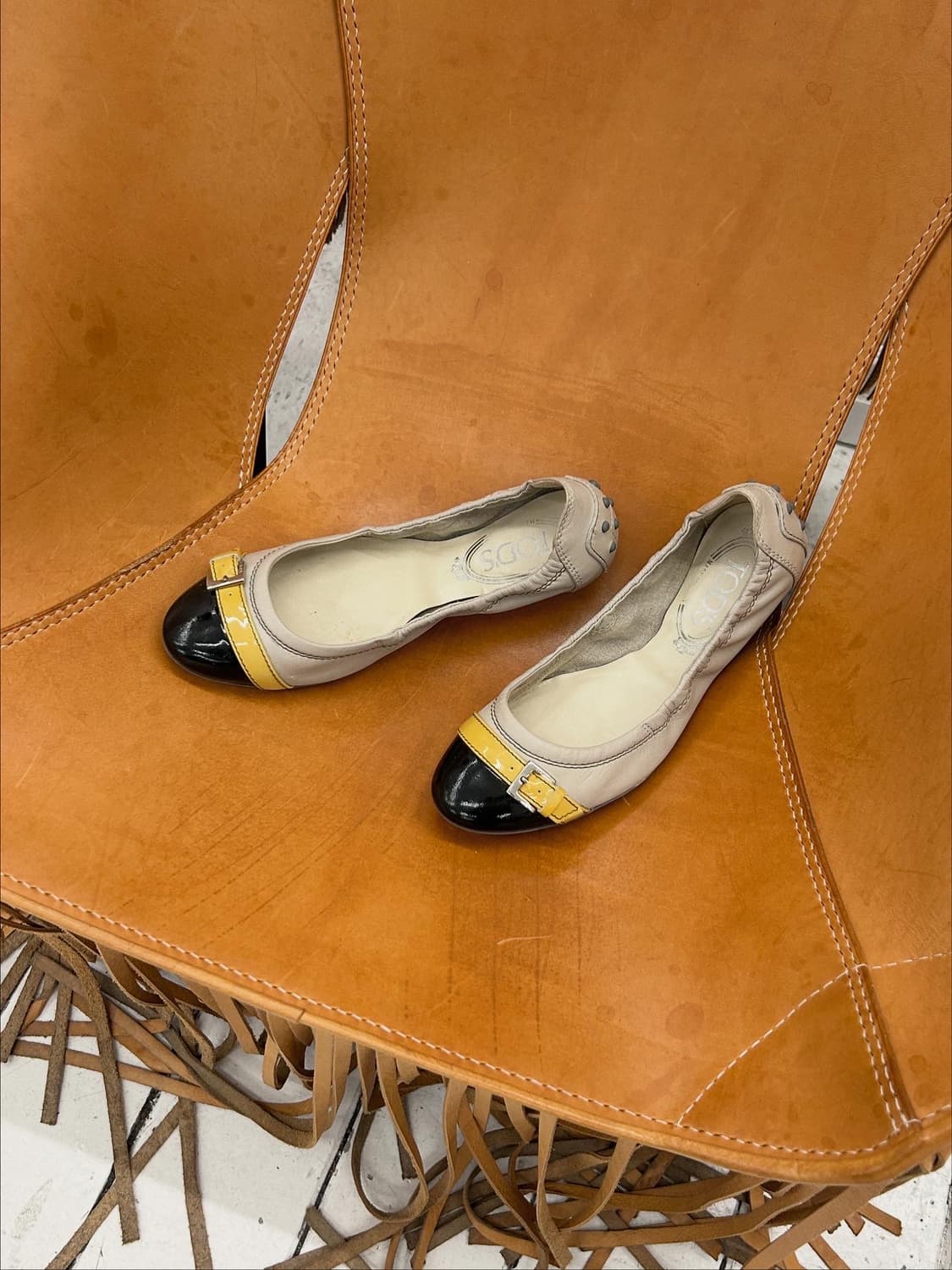 TOD'S 토즈 발레리나 플랫 슈즈 220-225 상품이미지1